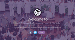 Desktop Screenshot of newcovenantmbc.com